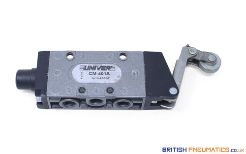 Univer CM-401A Roller Lever Mechanical Spool Valve - British Pneumatics (Online Wholesale)