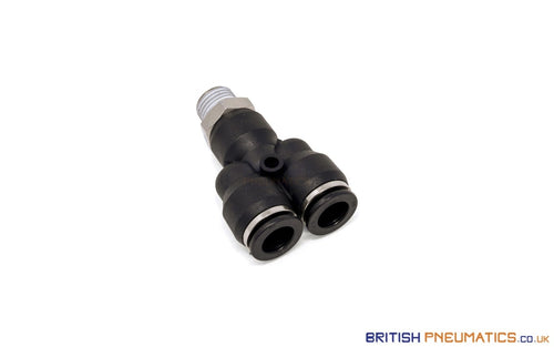 Watson Branch Y 10Mm To 1/4 Pneumatic Fitting (Ctx-10-02) General