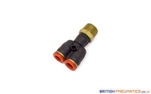 Watson Branch Y 8Mm To 1/4 Pneumatic Fitting (Ctx-8-02) General
