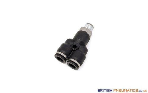 Watson Branch Y 8Mm To 1/8 Pneumatic Fitting (Ctx-8-01) General