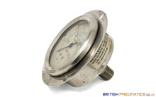 Load image into Gallery viewer, Watson Stainless Steel 100 Bar Flange Pressure Gauge (Back Entry) 1/4&quot; - British Pneumatics (Online Wholesale)