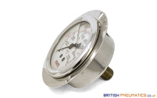 Load image into Gallery viewer, Watson Stainless Steel 700 Bar Flange Pressure Gauge (Back Entry) 1/4&quot; BSPT - British Pneumatics (Online Wholesale)